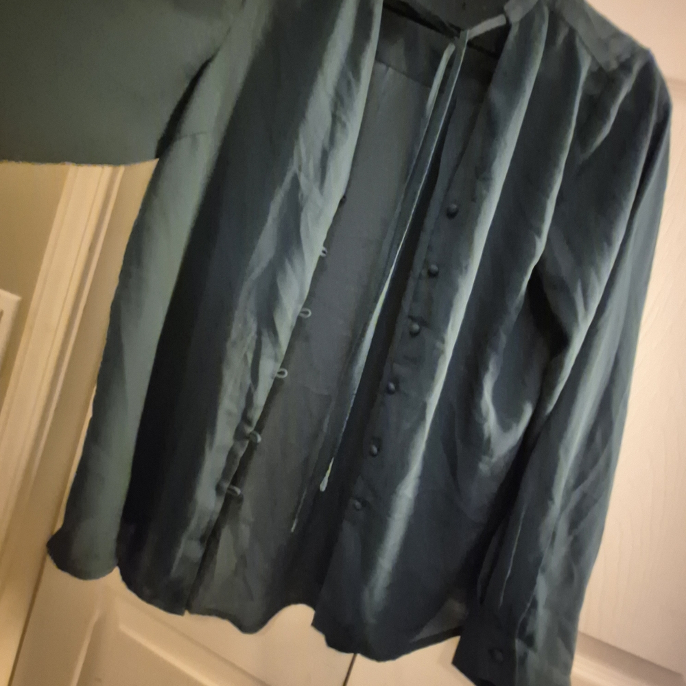 Lulu's Teal Lightweight Shirt Jacket
